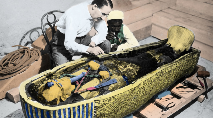 Howard Carter felfedezése, valamint a sírban talált kincsek mennyisége világhírűvé tette Tutanhamon fáraót /Fo­tó: AFP