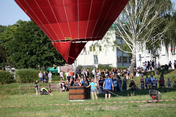 Lot widokowy balonem na uwięzi w Gorzowie