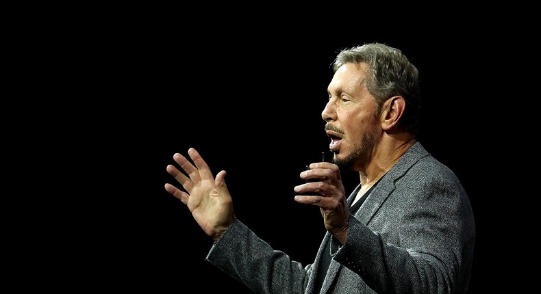 Oracle cofounder Larry Ellison.