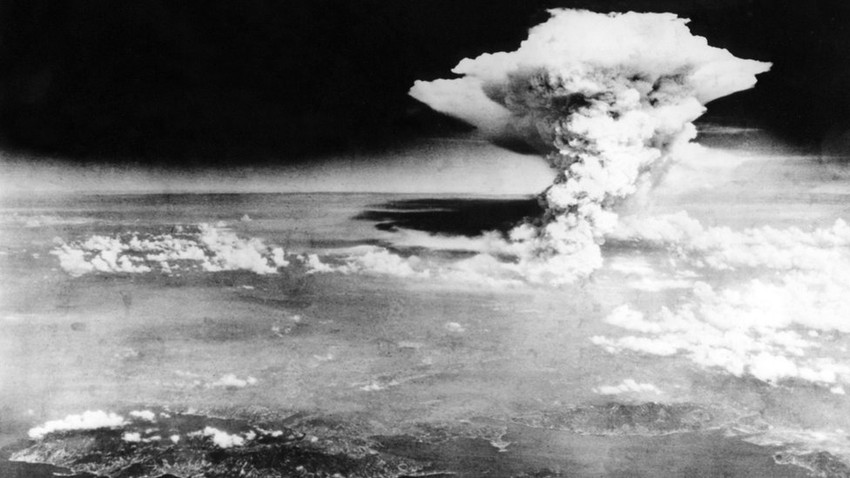 Nuklearna pečurka posle bombe bačene na Hirošimu 6. avgusta 1945. | Foto: Getty Images