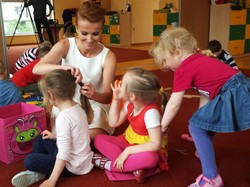 Dzieciaki tego nie zapomną: Katarzyna Zielińska przedszkolanką!
