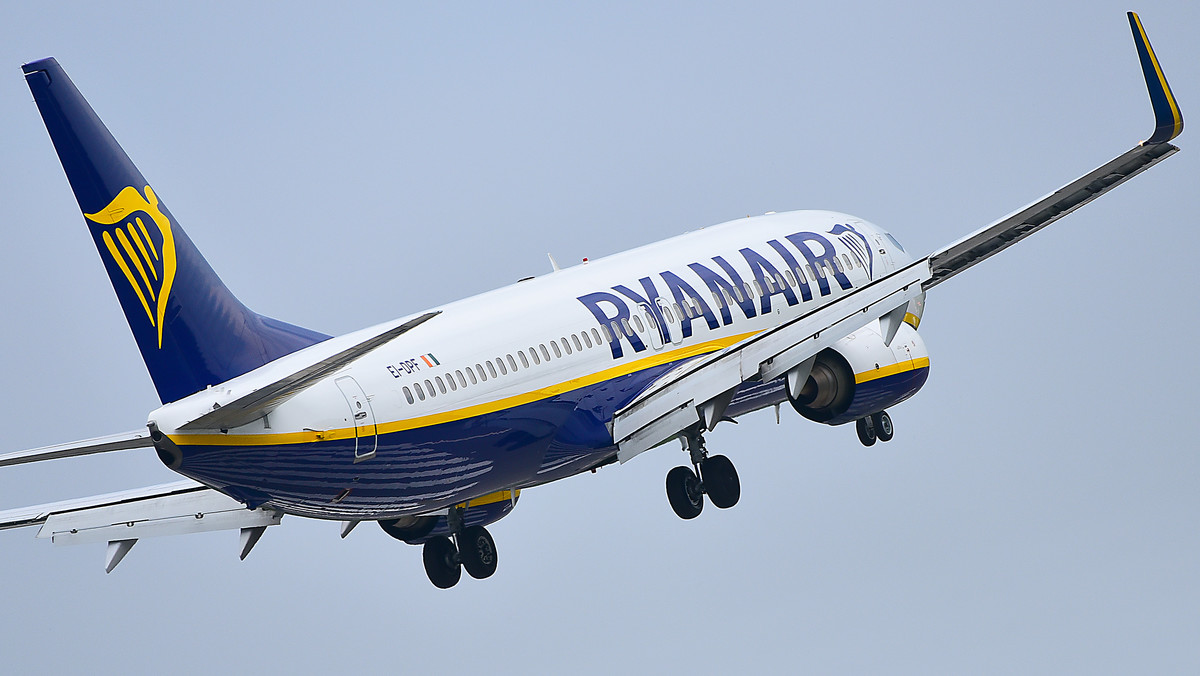 Awaryjne lądowanie samolotu Ryanaira. Przyczyną alarm bombowy