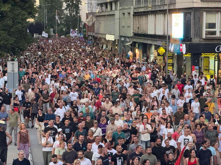 Užice protest