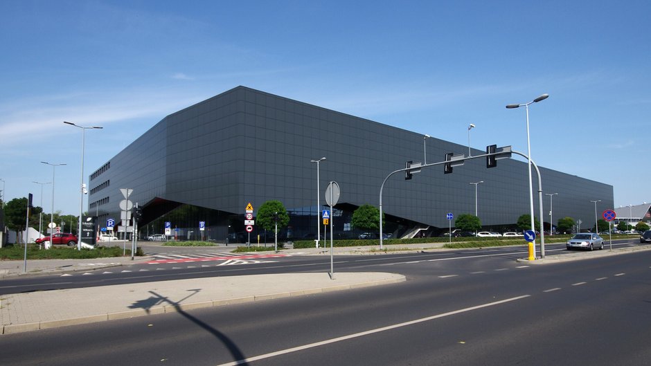 Budynek hali sportowo-widowiskowej Arena Toruń