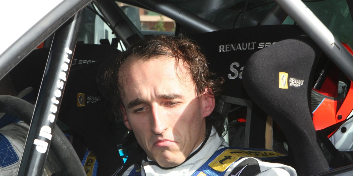 Robert Kubica wydłubał fotel z porsche