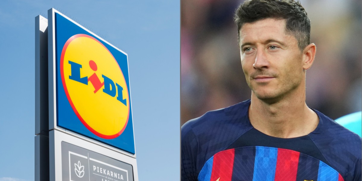 Robert Lewandowski będzie reklamował akcję Lidla