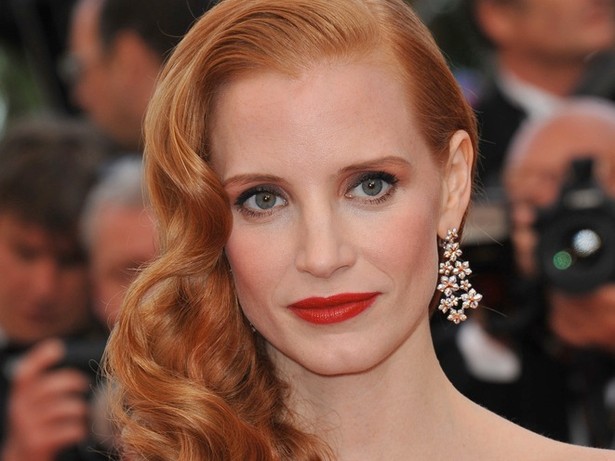 Jessica Chastain chciała być blondynką