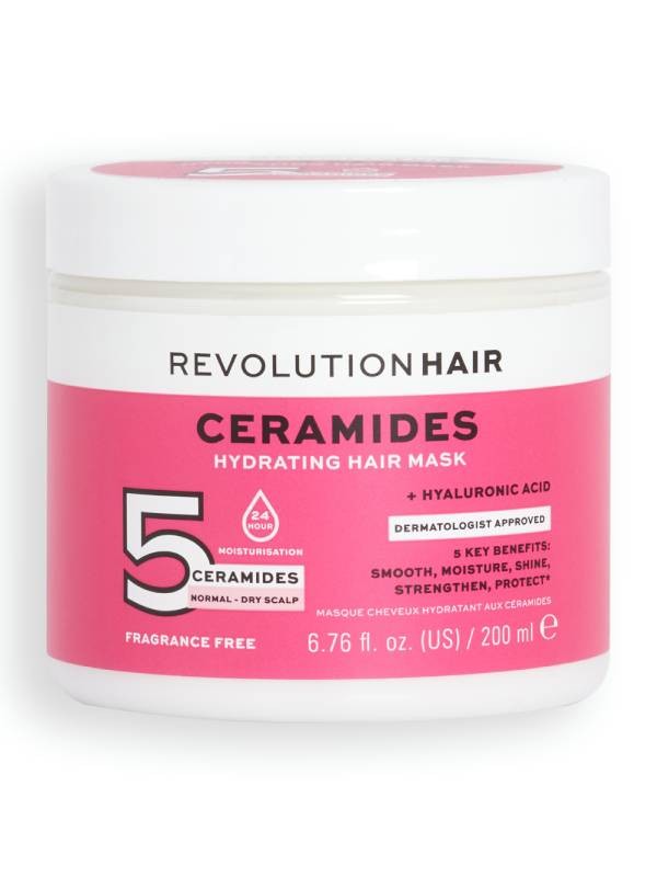 5 Ceramides + Hyaluronic Acid Hydrating Hair Mask REVOLUTION HAIRCARE 4890 Ft/200 ml (24,45 Ft/1 ml)