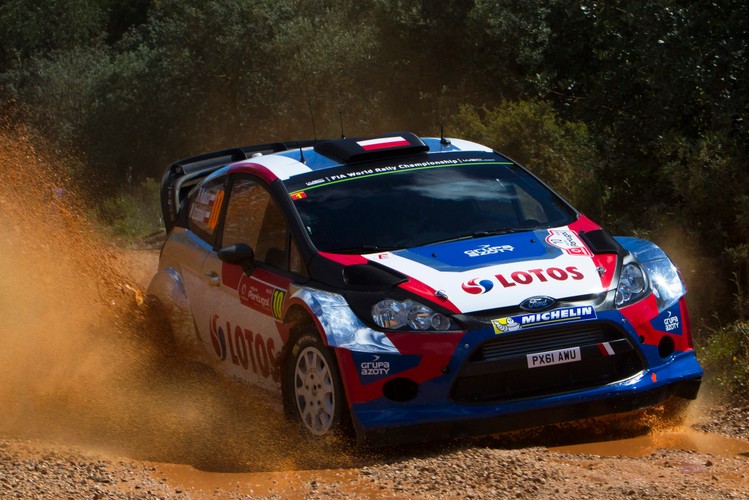 Robert Kubica 9. po pierwszym dniu Rajdu Portugalii