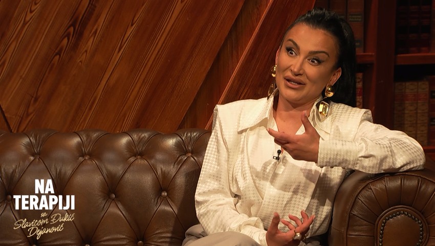 Andreana Čekić, emisija "Na terapiji sa Slavicom Đukić Dejanović"