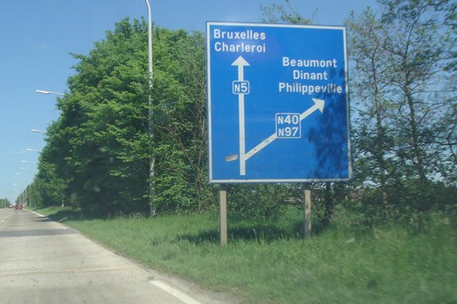 Bruksela drogowskaz