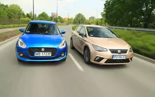 Test porównawczy Seat Ibiza kontra Suzuki Swift