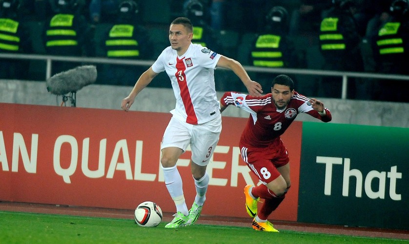 Nokaut w Tbilisi. Gruzja na deskach po golach Glika, Krychowiaka, Mili i Milika