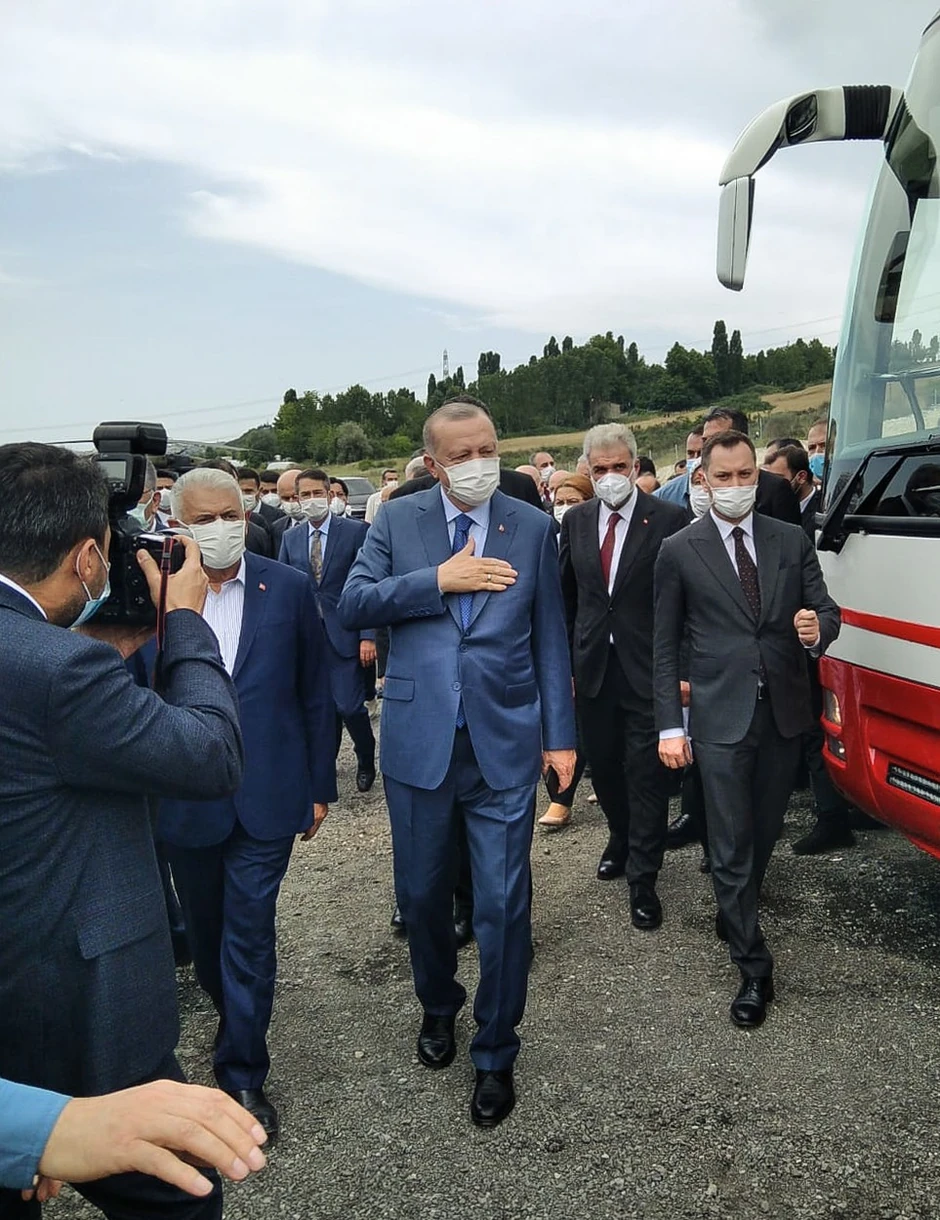 Erdogan na ceremoniji u Istanbulu