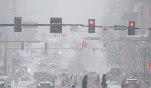 Snežna oluja u Americi - Nešvil, Tenesi, 24. januara