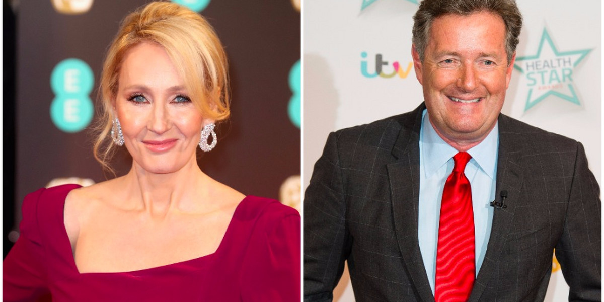 JK Rowling conjured up the perfect Twitter trap for Piers Morgan
