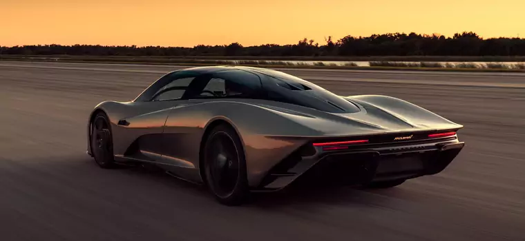 McLaren Speedtail - najszybszy McLaren w historii przekracza 400 km/h