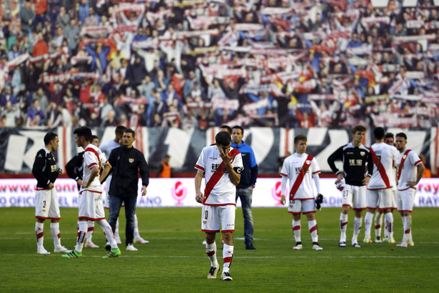 Liga hiszpańska: Rayo Vallecano i Getafe spadają z Primera Division