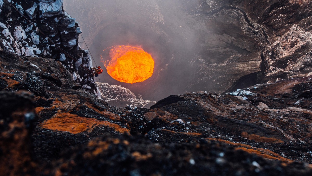 Inside A Volcano: Explorer Travels To The World's Most Extreme Environments