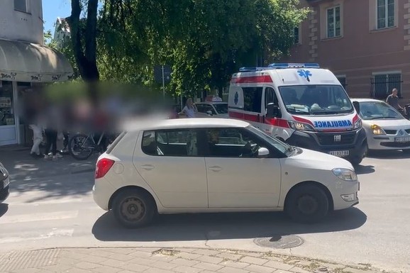 AUTOMOBIL UDARIO DEVOJČICU Teška nesreća u Novom Sadu, na licu mesta ekipa Hitne pomoći (VIDEO)