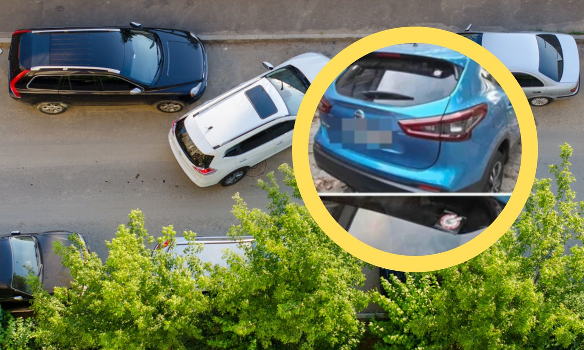 Sąsiad okleił mu auto wulgarnymi naklejkami. Ostra reakcja właściciela pojazdu