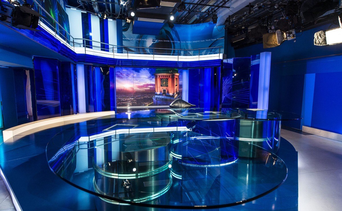 Studio "Wiadomości" TVP