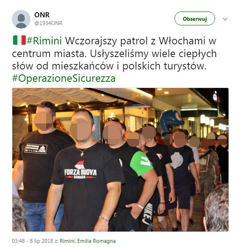 Kobiety wściekłe na patrole ONR. „To naziści!”