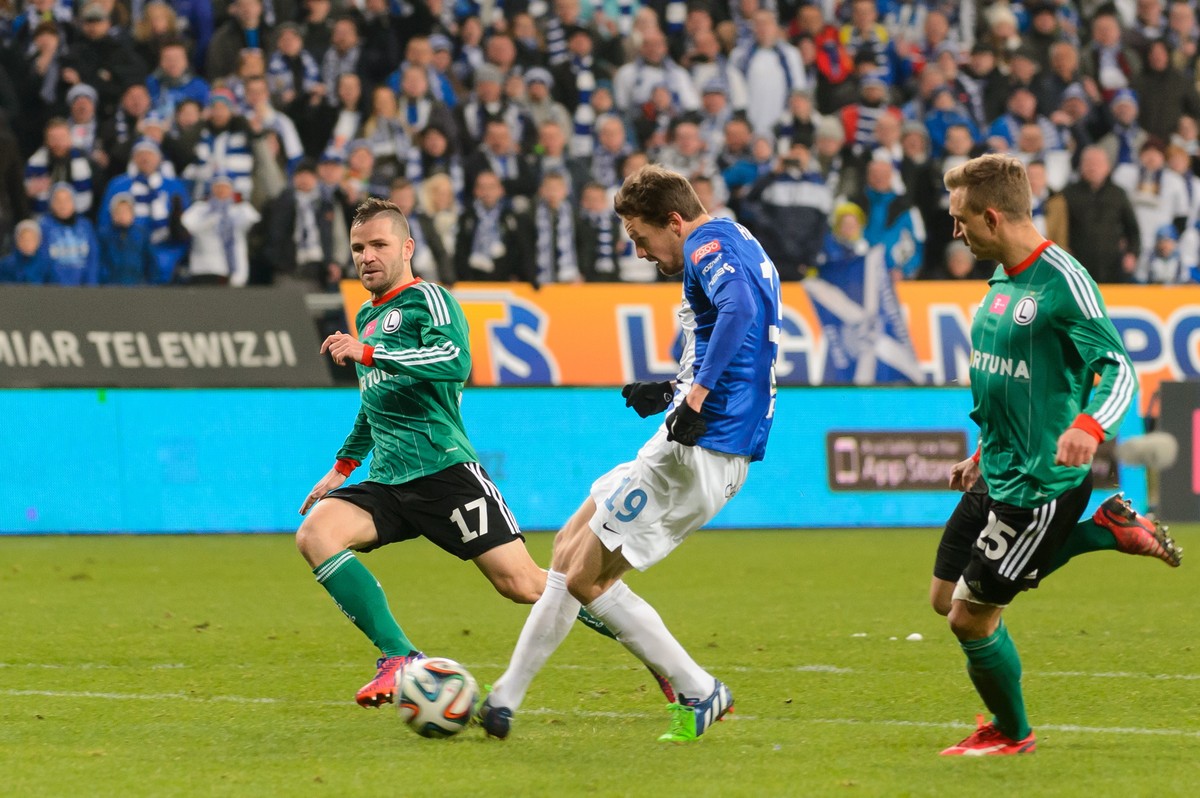 T-Mobile Ekstraklasa: Lech Poznań - Legia Warszawa 2:1