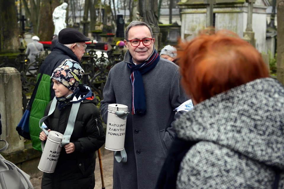 Na zdjęciu: dziennikarz Tomasz Sianecki