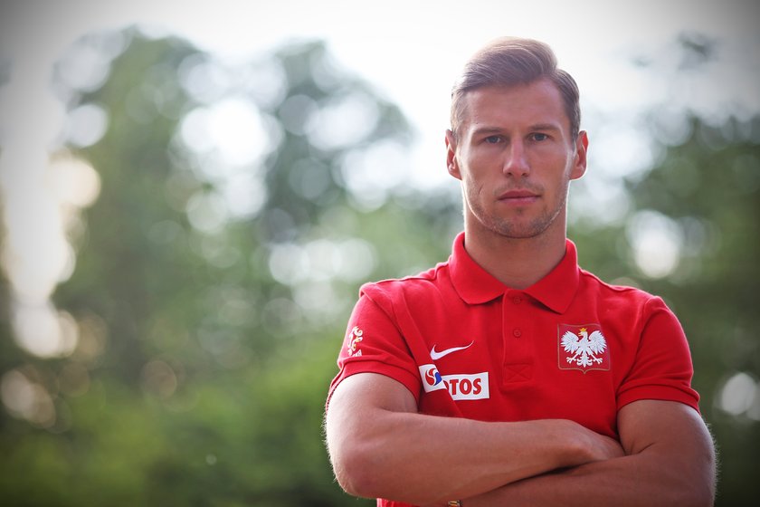 Grzegorz Krychowiak przed meczem Polska - Gruzja