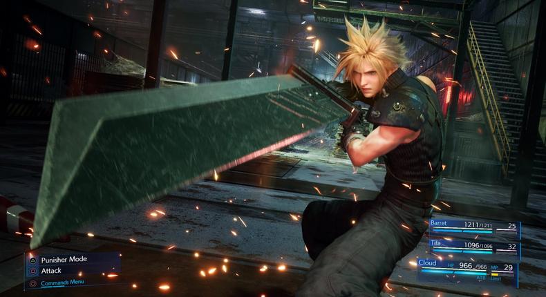 Final Fantasy VII Remake Square Enix