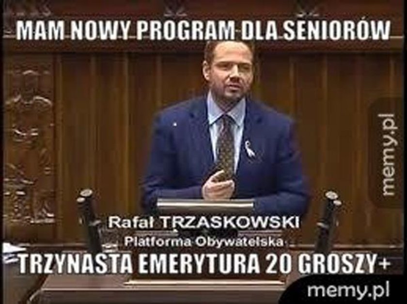 Internauci śmieją się z Trzaskowskiego