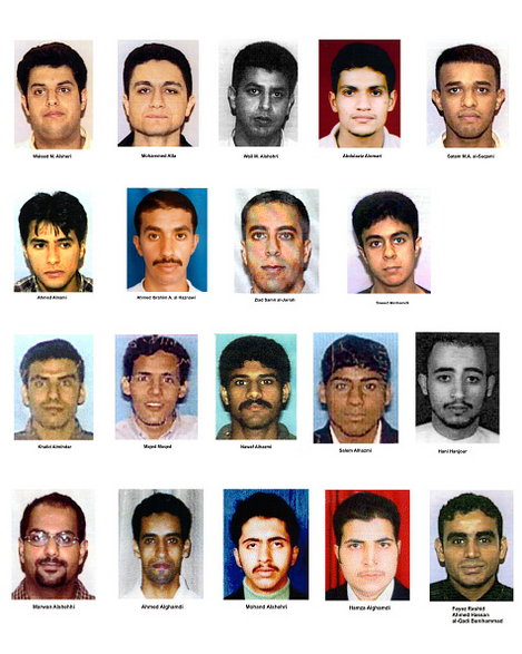 Terroryści, którzy wzięli udział w atakach 11 września