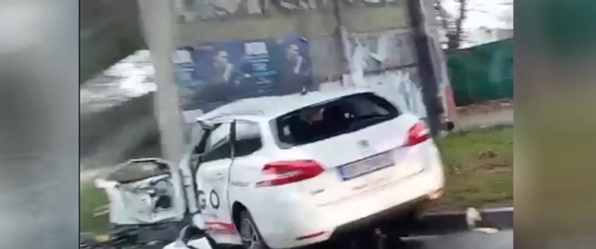 Nesreća na Novom Beogradu