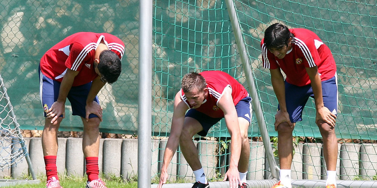 Trening Wisły Kraków