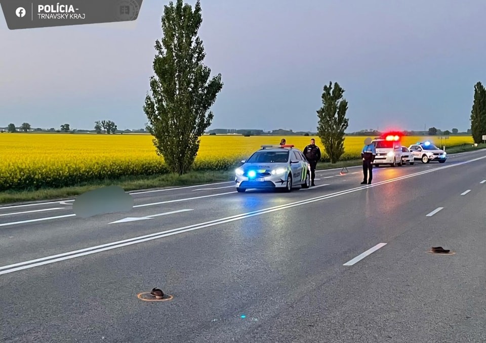 Rannú dopravnú nehodu v okrese Galanta neprežil 26-ročný chodec.
