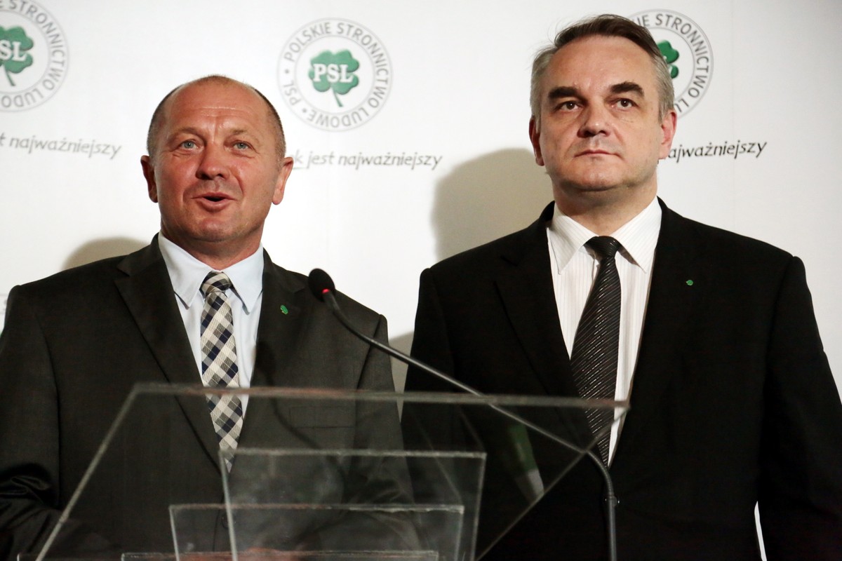 Marek Sawicki i waldemar Pawlak