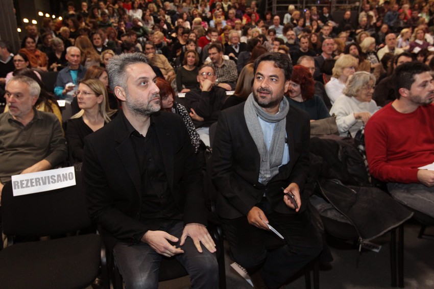 U savetu festivala: Reditelj Srdan Golubović u publici
