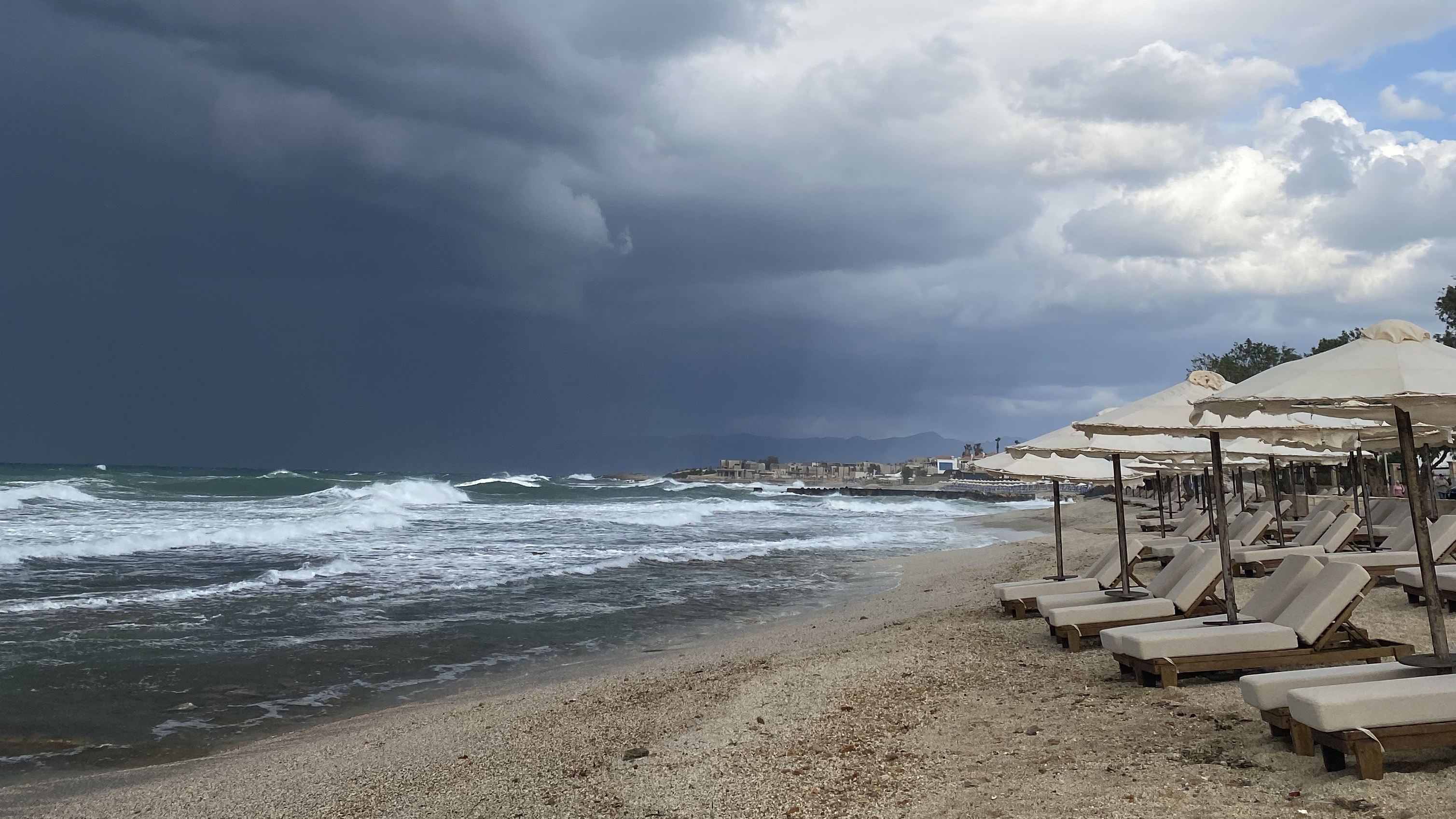Severe storm forces multiple flight diversions at Heraklion Airport, Crete