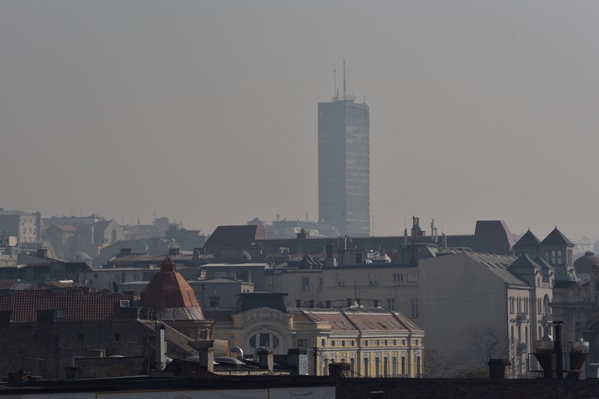 Zagađenje vazduha, Beograd