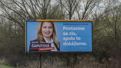 Zuzana Caputova wybory prezydenckie Słowacja 