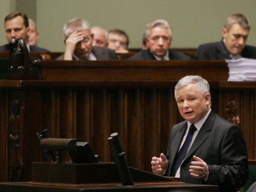 POLAND-PARLIAMENT-KACZYNSKI