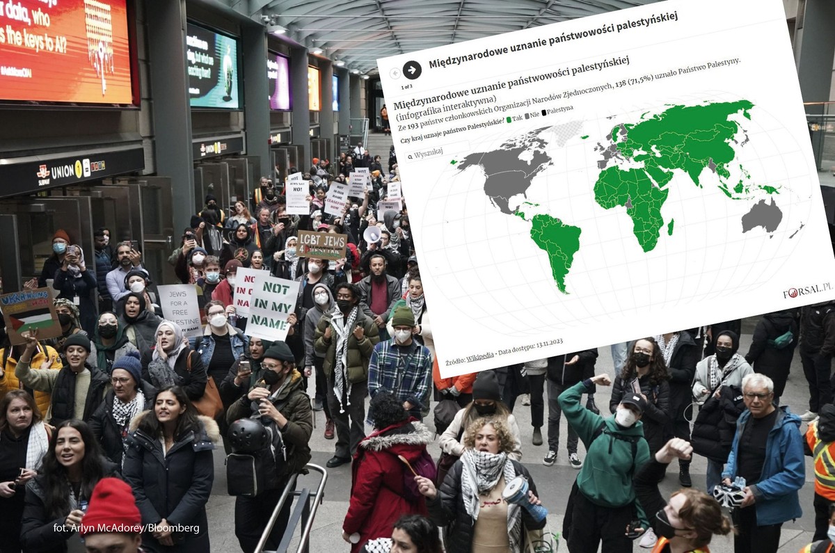 Izrael coraz bardziej traci życzliwość świata. Propalestyński protest w Toronto