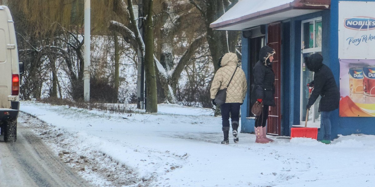 Rekordowo niska temperatura w Czarnym Dunajcu