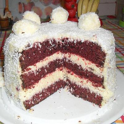 Red velvet (vörös bársony torta)