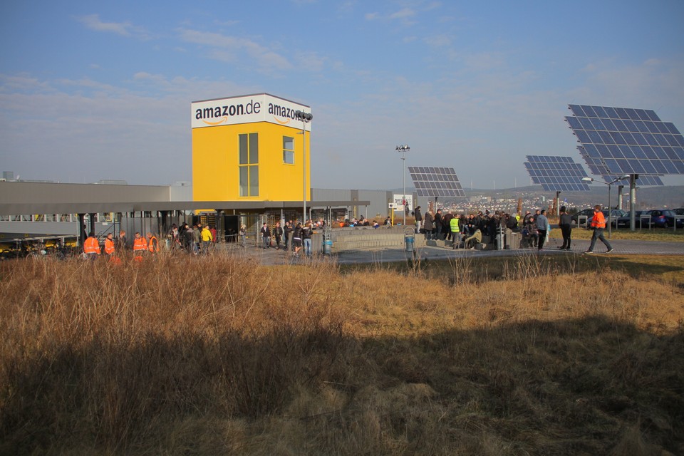 Centrum logistyczne Amazon FRA3 w Bad Hersfeld