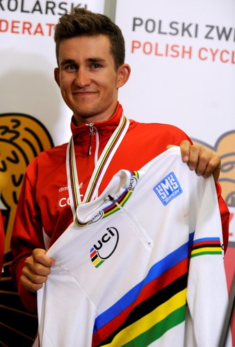 Michał Kwiatkowski wrócił do kraju. Tak powitano mistrza świata!