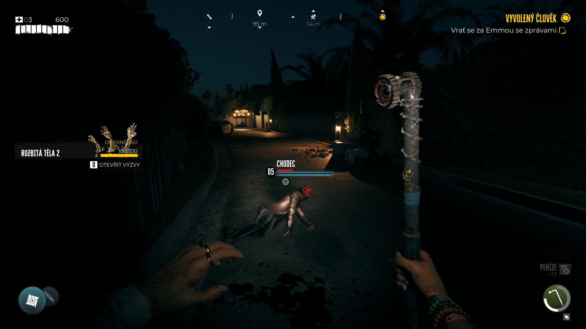 Obrázok z hrania počítačovej verzie Dead Island 2.