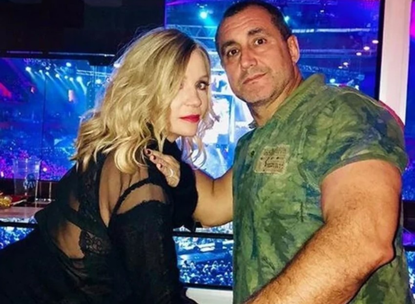 Tanja Rađenović sa suprugom