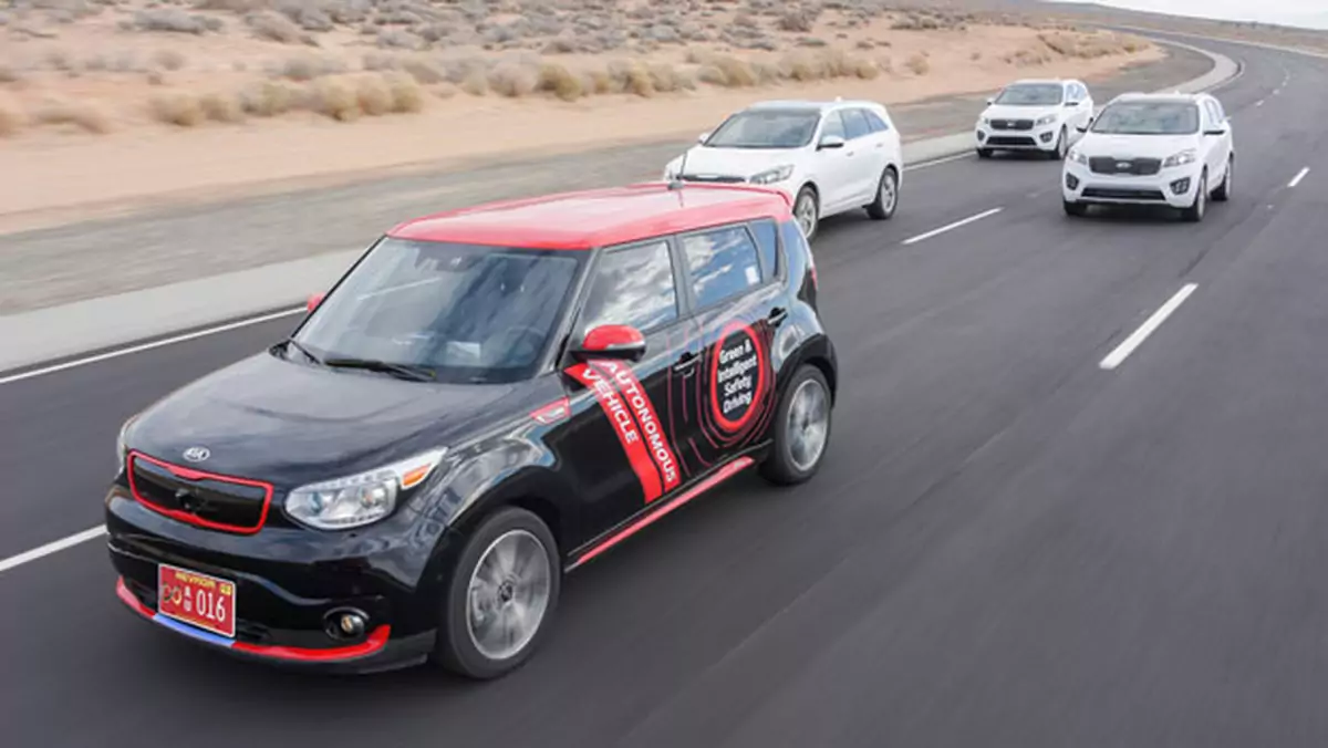 Kia Drive Wise – samochody prawie autonomiczne (CES 2016)